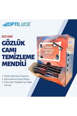 300'lü Gözlük Temizleme Mendilleri: Ekonomik Ve Pratik Çekmeceli Tasarım