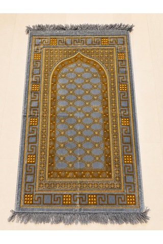 Kadife Seccade - 70x110 Cm - Yumuşak Ve Konforlu Gri