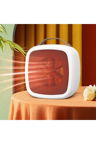 Dm 500 W Taşınabilir Elektrikli Isıtıcı - Beyaz Renk, Pratik Ve Güçlü
