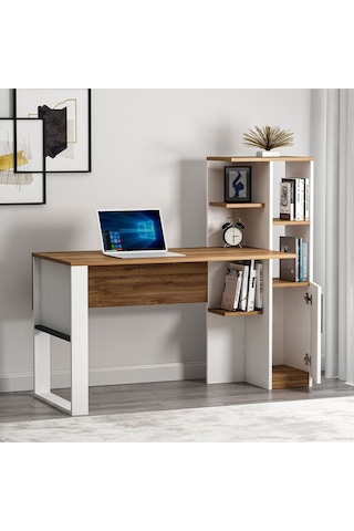 Tody Çalışma Masası - Beyaz Kemençe Beyaz - Kemençe