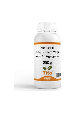 Tito Yer Fıstığı Soğuk Sıkım Yağı Arachis Hypogaea 250 G