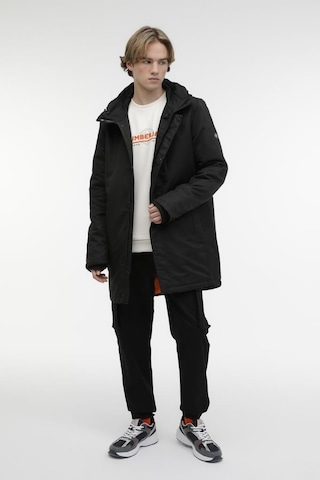Lumberjack Ml Penguen Coat 3Pr Erkek Mont Siyah S-Xxl 001