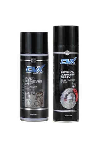 Divortex Güçlü Pas Sökücü ve Fren Balata Sprey Seti N11.1717