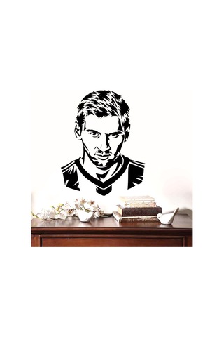 Messi Anime Duvar Çıkartması Çıkarılabilir Duvar Kağıdı Ev Dekorasyonu Çok Renkli