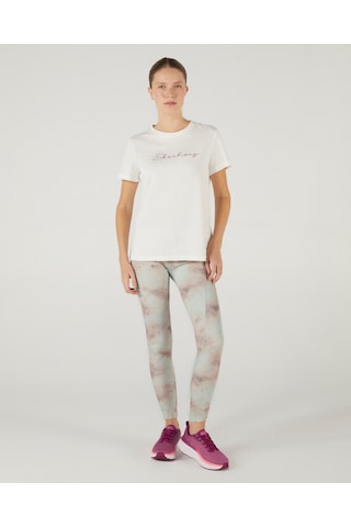 Skechers W Performance Coll. Ankle Legging Kadın Yeşil Tayt S242189-299 Yeşil