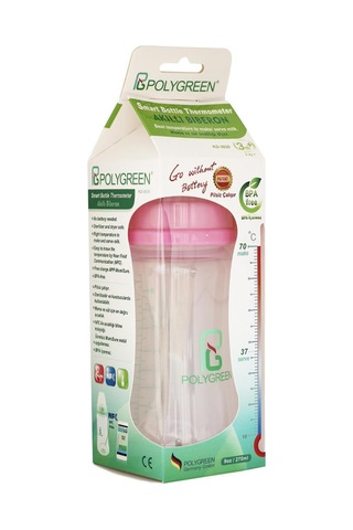 Polygreen Kd 3020 Akıllı Biberon (Pembe)