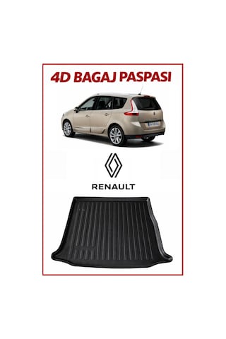 Renault Grand Scenic 2016 Model 5 Koltuklu 4d Bagaj Havuzu