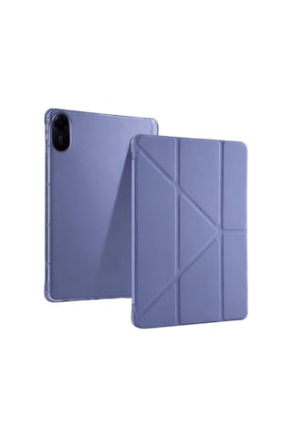 Xiaomi Redmi Pad 2 Kalemlikli Mars Tablet Kılıfı - Lavender Arka Kapak