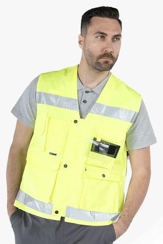 Reflektörlü Çok Cepli Haritacı Yeleği