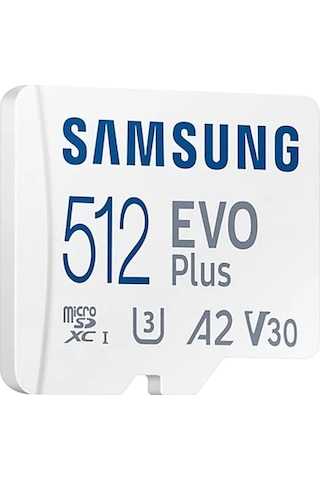 512gb Evo Plus Adaptörlü Microsd Hafıza Kartı
