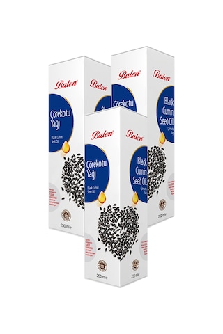 Balen Çörekotu Yağı 3 x 250 ML