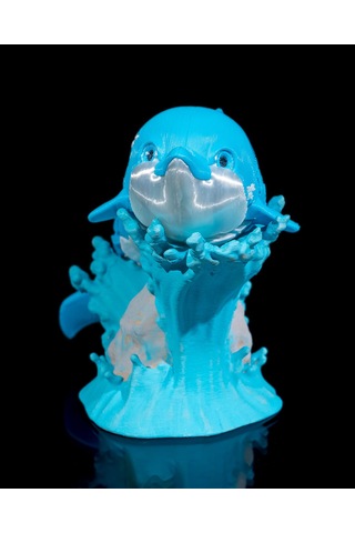 Hareketli Yunus Balığı 11x10 Cm