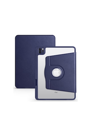 iPad Uyumlu 10 9 2022 10 Nesil Kılıf Zore Termik Kalem Bölmeli Dönebilen Standlı Kılıf