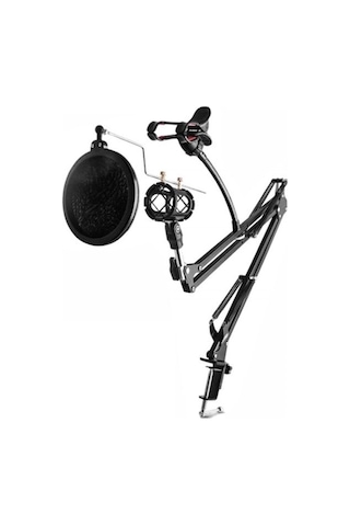 König K Set 01 Tripot Stand Pop Filtre Shock Mount Set