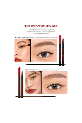 Clio Superproof Brush Liner Kill Brown