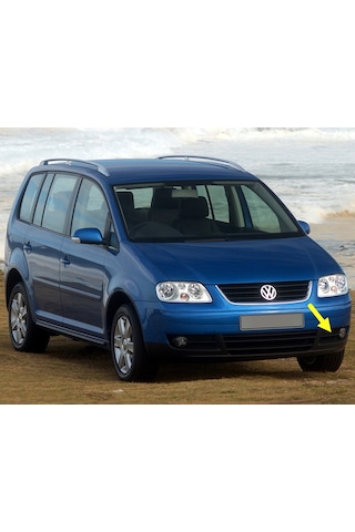 VW Touran 2003-2006 Ön Tampon Sol Sis Farı Çerçevesi 1T0853665A