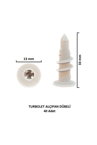 Turbolet Dübeli, Burgulu Turbulet Dübeli 40 Adet