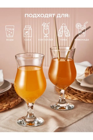 Pasabahce Kokteyl Bardakları 380 Ml Set 2 Adet Cam 168634701