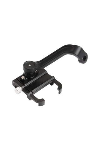 Gub Pro2 Alüminyum Alaşımlı 360 Derece Dönen Motosiklet Telefon Tutucu Siyah Siyah