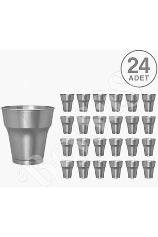 Parti Plastik Bardak 24lü Gümüş Diğer