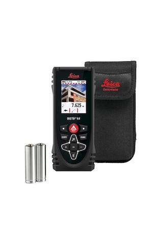 Leica Disto X4 P2P Bluetooth ve Kameralı Lazer Metre (150 Metre)