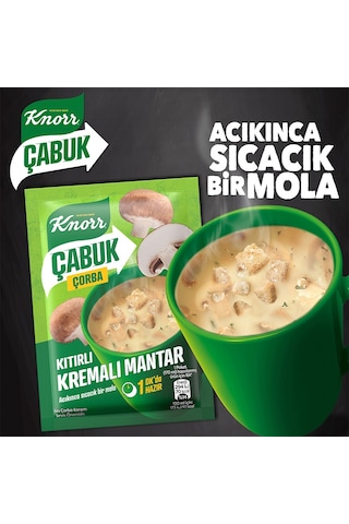 Knorr Çabuk Çorba Kıtırlı Kremalı 15 x 19 G