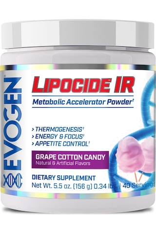 Evogen Lipodice İr Dmae + Yohimbıne Termojenik Appetite Control 156 G