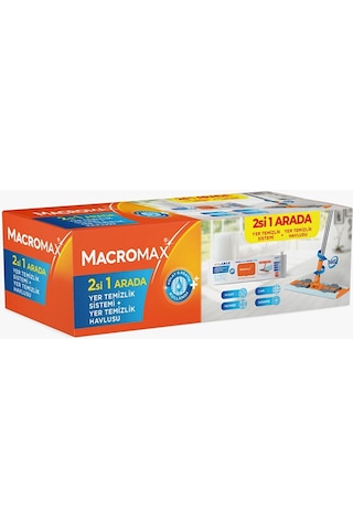 Macromax Famous 2 Si Bir Arada Yer Temiz Çok Renkli