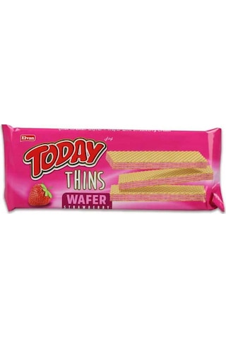 Today Thins Gofret Çilekli 65 Gr. (1 Adet)
