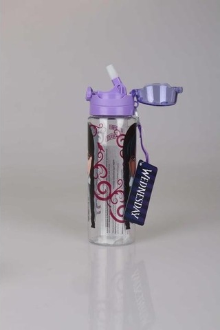 Wednesday Matara 700 Ml - Çocuk Suluk, Matara, Pipetli Suluk, Askılı Suluk Wednasday Matara