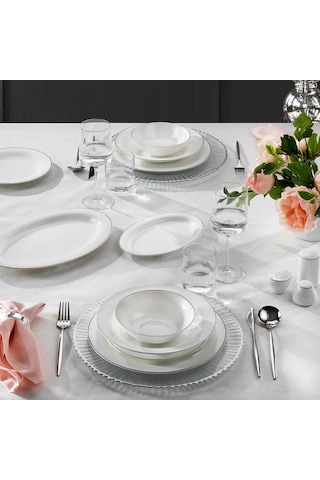 Schafer Silver Yemek Takımı 56 Parça-platin 02 Diğer