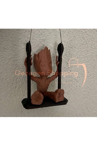 Araba Dikiz Aynası İçin Sallanan Bebek Groot 48x39x62mm