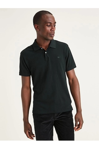 Dockers T3 Polo Mıneral Black Erkek Yeşil T-shirt - A1159