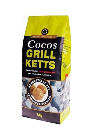 Feuer & Flamme Cocos Briket Mangal Kömürü 3 Kg