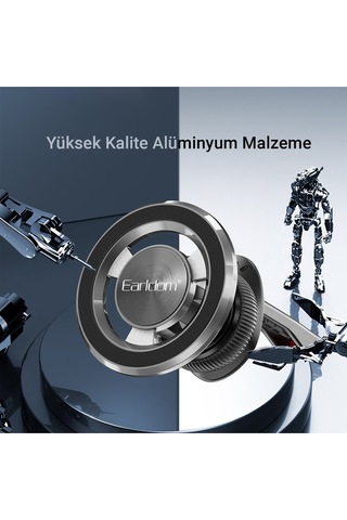 Earldom Eh213 Izgara Klipsli Manyetik Magsafe Araç Tutucu - S M414