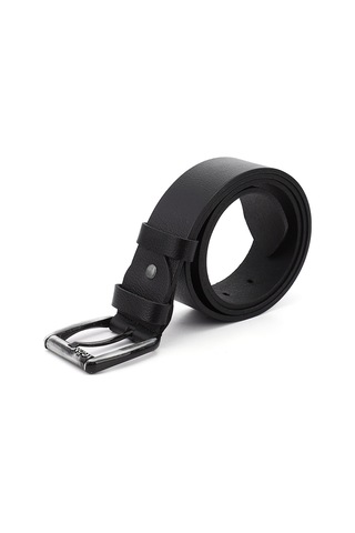 Gönderi R Siyah Hakiki Deri 4,5 Cm Kot Kemeri Siyah