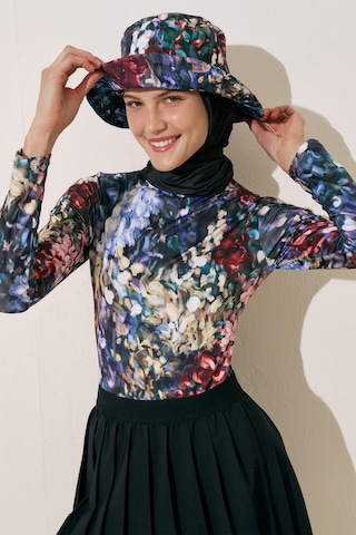 Eşarp Detaylı Bucket Şapka Color Palette Color Palette