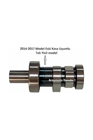 Bajaj Pulsar Ns 200 ,rs 200 Uyumlu Eksantrik Mili Tek Yivli Kam Euro3 Yan Sanayi 2014-2017-arasmoto