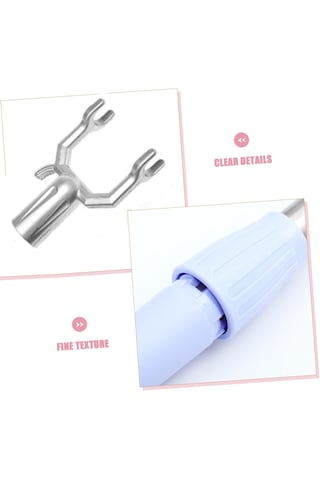 1,5 metre Teleskopik Mağaza, Tekstil Yeşil Askı Sopası 1,5metre Uzunlukta