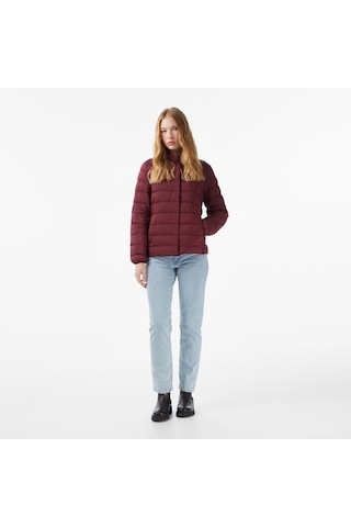 Nautica Kadın Bordo Regular Fit Mont Desenli 57j001t Bordo
