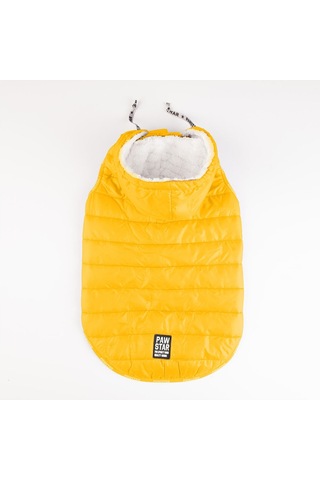 Pawstar Sarı Railway Orta ve Büyük Irklar İçin Anorak Yelek Köpek Yeleği