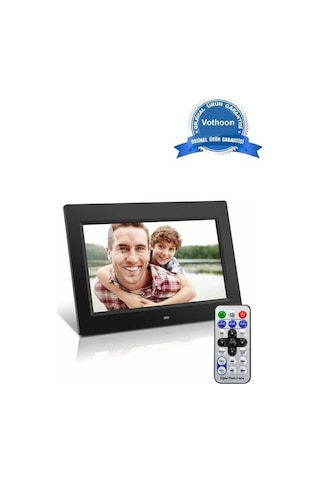 10 İnç Lcd Ekran Dijital Fotoğraf Çerçevesi Video Oynatma + Mp3