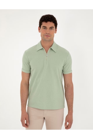 Pierre Cardin Erkek Yeşil Tişört 50288915-vr016 Yeşil