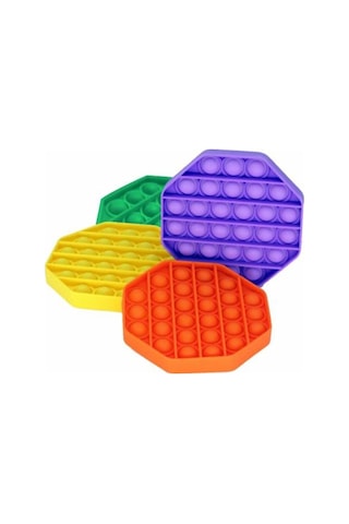 Pop It Tek Renk Özel Pop Duyusal Oyuncak Bubble Fidget Stres Oyuncağı Silikon Popit Zihinsel Rahatlama Eğlence Oyuncağı Renkli Fidget Oyuncak Çocuk Ve Yetişkinler İçin Eğlenceli Oyuncak