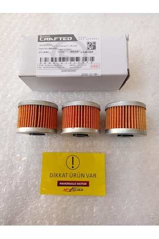Cf Moto 250 Sr Yağ Filtresi  3 Lü Set