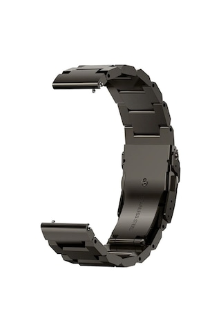 T2 Metal Saat Kordon Siyah Siyah