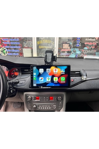 Citroen C5 2012 Multimedya Navigasyon Android Gerçek 6gb Ram Carp