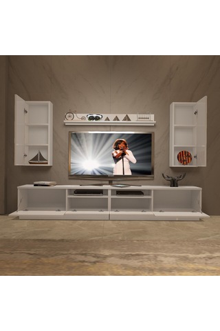 Decoraktiv Trendstyle 5220da Slm Tv Ünitesi Tv Sehpası Beyaz