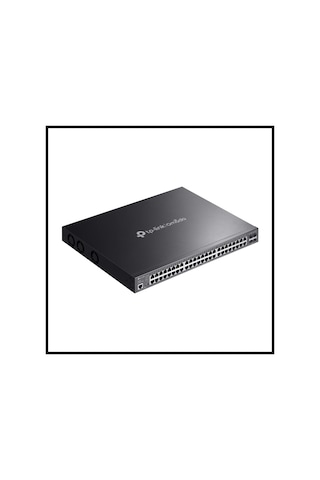 Omada Sg3452p, 52 Port Gigabit, 48 Port Gigabit Poe+, 384w, 4 Port Sfp L2+ Yönetilebilir, Rackmount