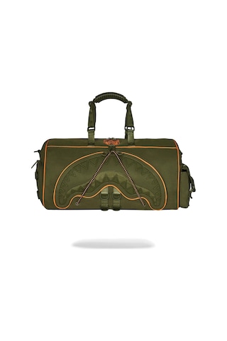 Sprayground Spec Ops Global Hawk Duffle Çanta %100 Polyester Spor Ve Seyahat Çantası Ayakkabı Bölmeli Yeşil